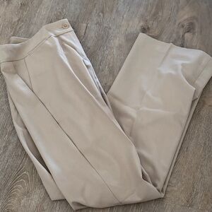 Talbots Petite Curvy Taupe Dress Pants